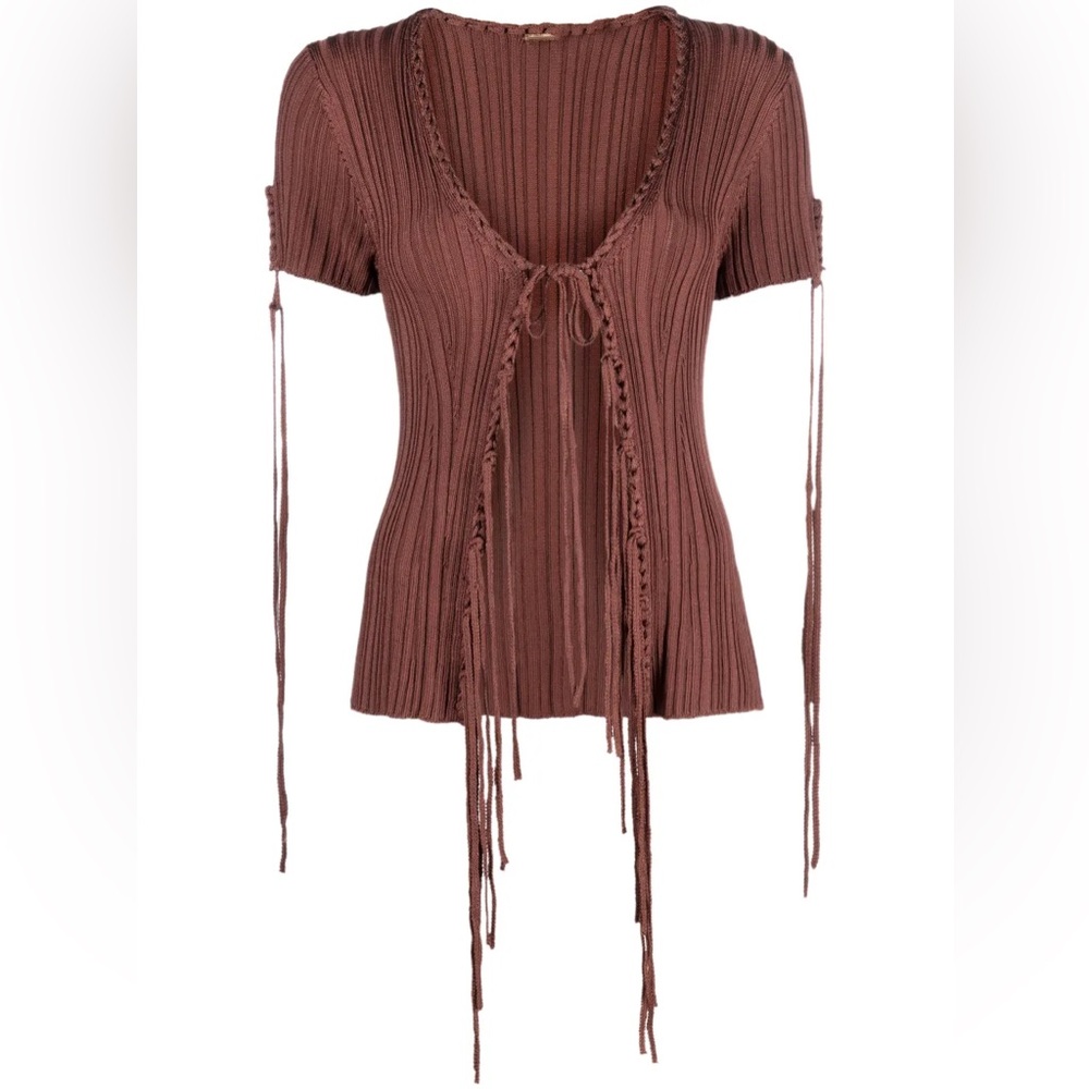 Cult Gaia Daisy Knit Top